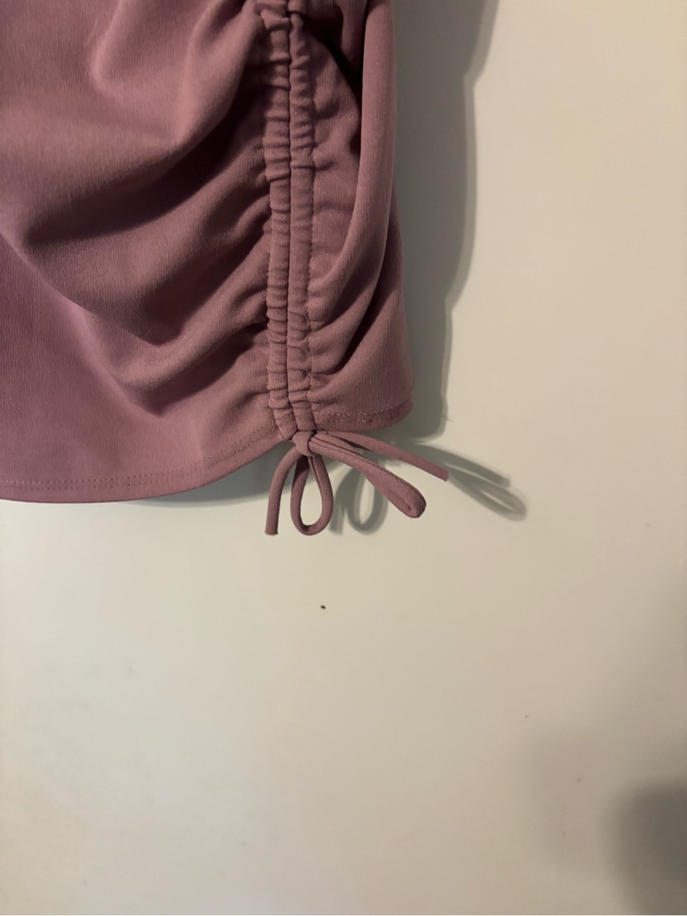 Homecoming Dress.Windsor Mauve Ruched Spaghetti-Strap Mini Dress - Picture 5 of 9